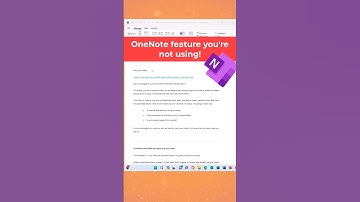 Easily save your emails to OneNote #shorts