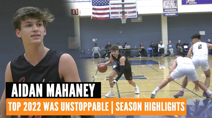 Aidan Mahaney Top 2022 PG In Norcal Was UNSTOPPABL...