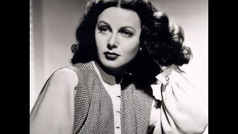 Hedy Lamarr, the inventor of Frequency Hopping!