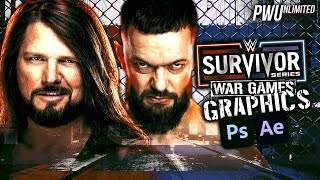 How To Create WWE Survivor Series Graphics In Photoshop & After Effects | PWUnlimited Tutorials screenshot 4