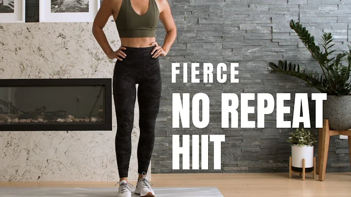 FIERCE Full Body HIIT Workout // NO REPEATS + No E...