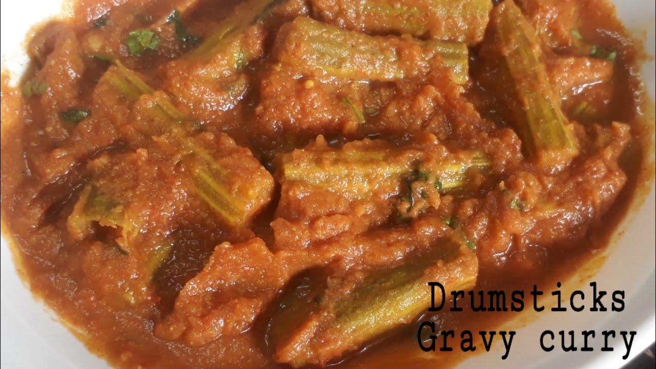 Drumsticks gravy curry simple and tasty drumstick recipedrumsticks