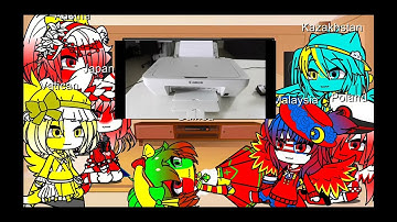 Countryhumans react to howtobasic (part 3/Old AU)