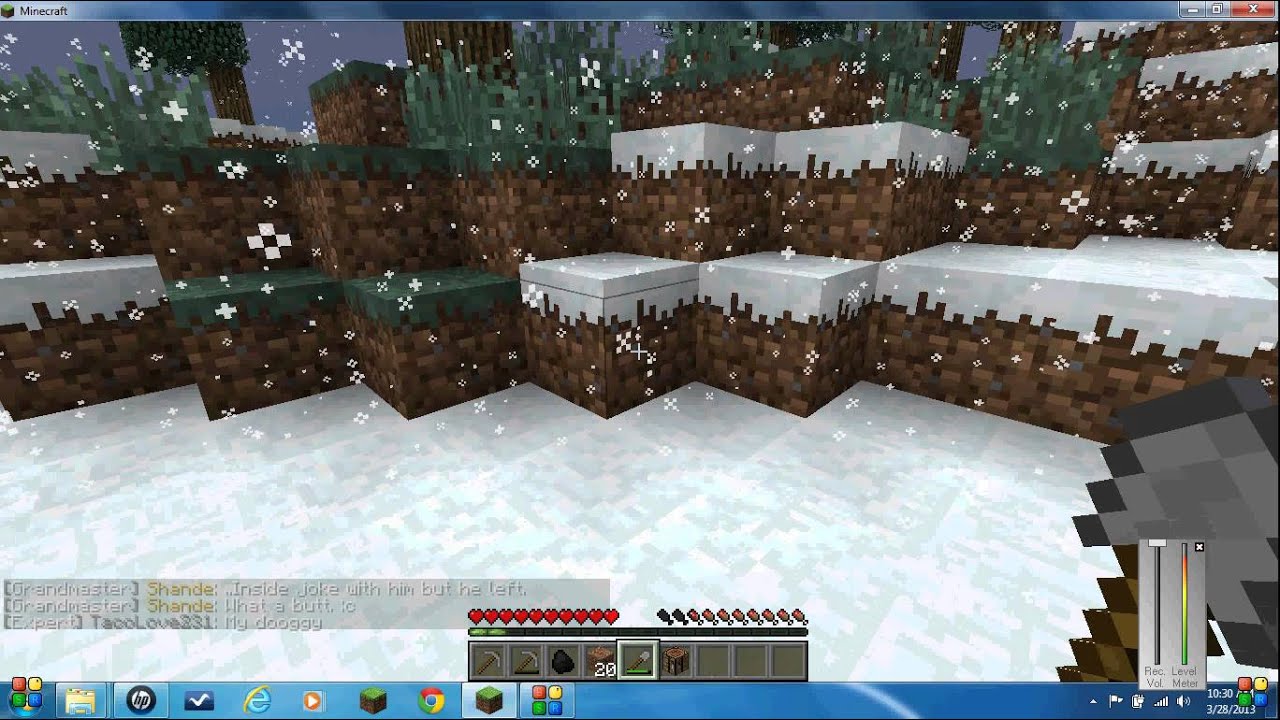 Minecraft - Rituals of Fire Minigame! - YouTube