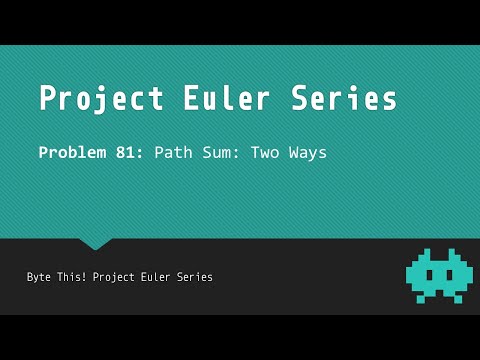#81: Path Sum: