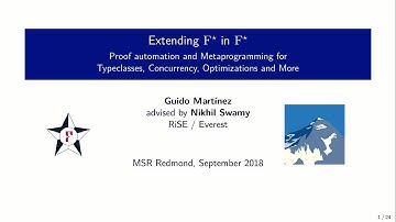 Extending F* in F*: Proof automation and Metaprogramming for Typeclasses