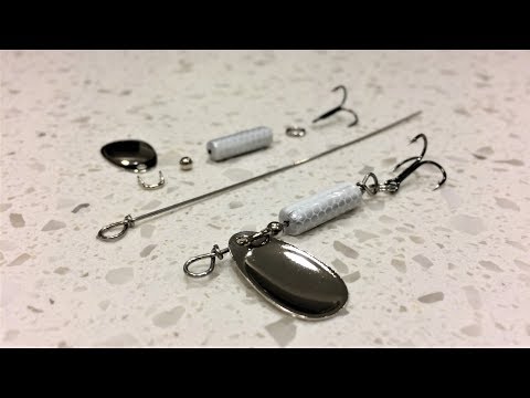 Wie Sie Ihre eigenen INLINE TROUT SPINNERS Stellen (leicht!)