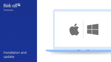 Installation and update (think-cell tutorials)