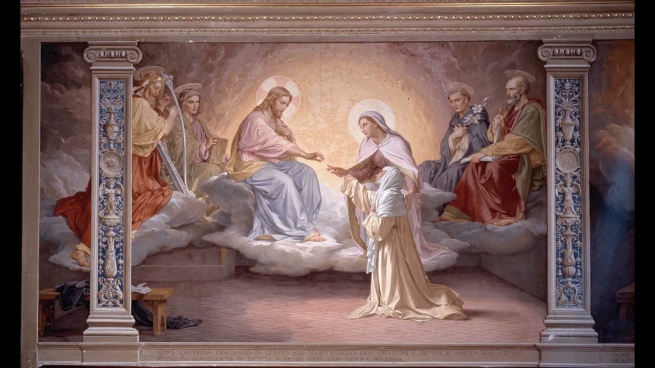 Saint Catherine of Siena and a Wedding Ring
