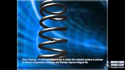Coil Spring Shot Peening - by Newcomb Spring Corp