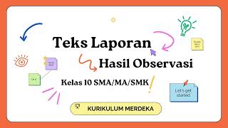 Power Point Teks Laporan Hasil Observasi Kelas 10