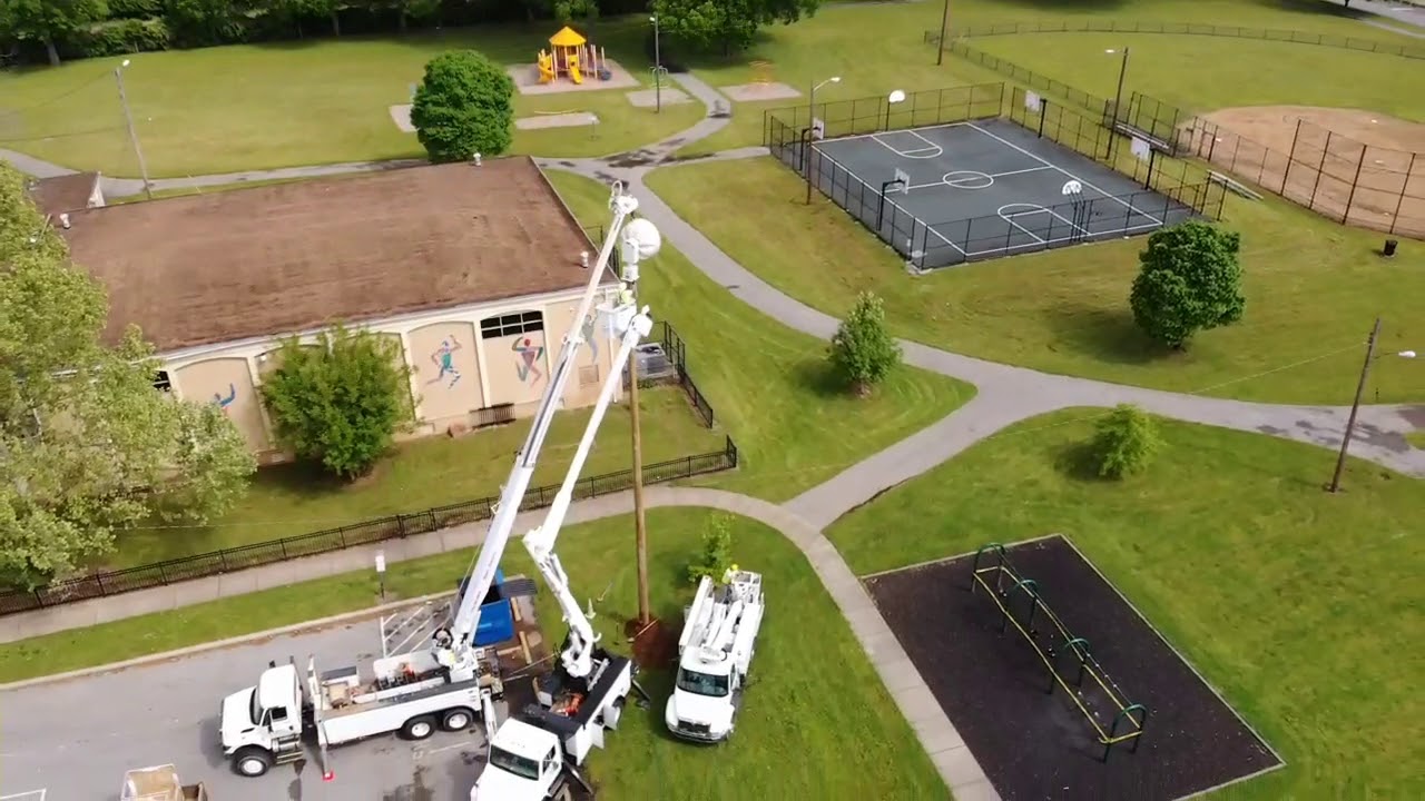 Installation of Tornado Sirens in Nashville, TN - YouTube