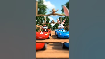 Epic Race Rabbit vs Mouse in the Jungle & River Broken Bridge Adventure Part 2 #epicrace