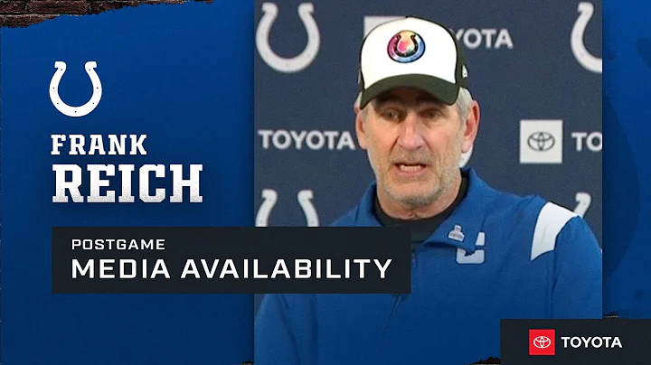 Oct. 7, 2022 | Head Coach Frank Reich Post Game Me...