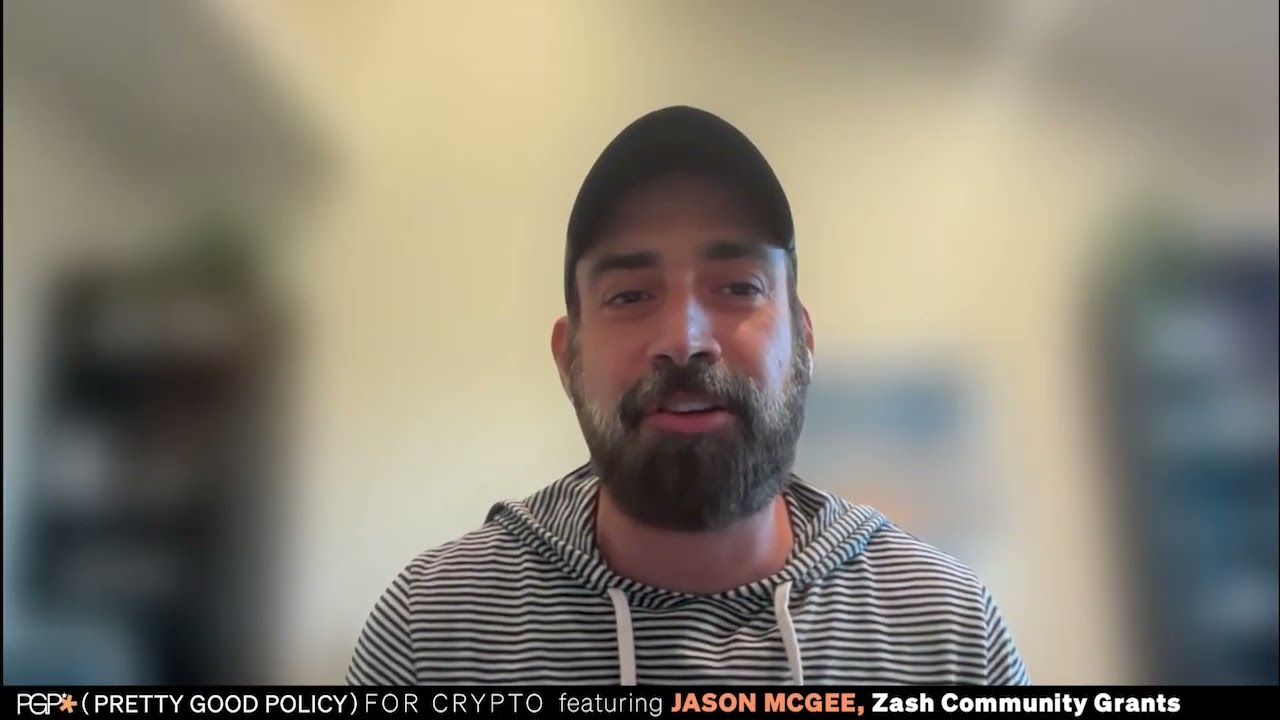 Jason McGee, Zcash Community Grants: ZCG Overview and Sponsor Recognition