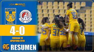Tigres Women vs. Atletico San Luis 4-0 | Highlights | Liga MX Women's J10 Opening 2019