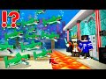 SAFEST SECURITY HOUSE vs ZOMBIE SHARK - Minecraft