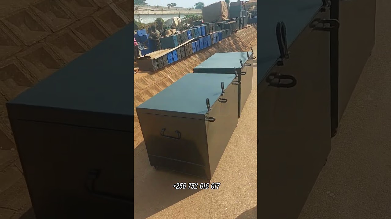 Metallic Storage Trunks