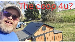 Tour of a chicken coop we got from tractor supply. #coop #chickenlife @Chickenchaos