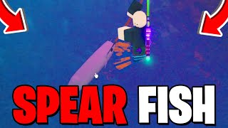 How To GO SPEAR FISHING In Fisch! Roblox