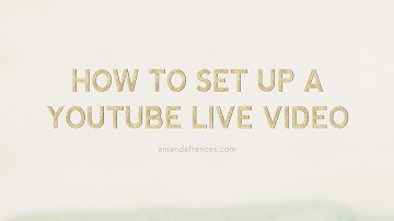 How to Host Webinar through a You Tube Live Event/Google Hangouts | Amanda Frances