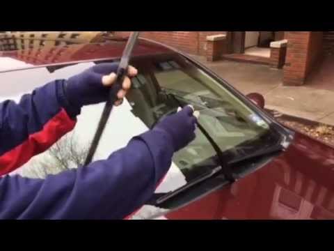 HOW TO replace  HONDA  ACCORD  Windshield  wiper  blades YouTube