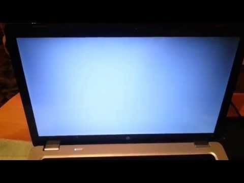 HP не включается экран