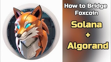 AlgoFox: Foxcoin Solana to Algorand (Tutorial)