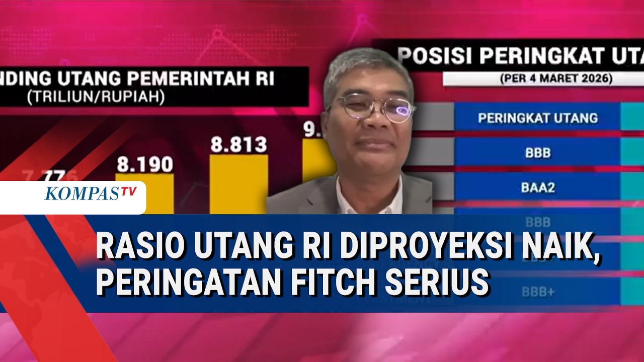 Prospek Utang RI Negatif, Peringatan Fitch Serius