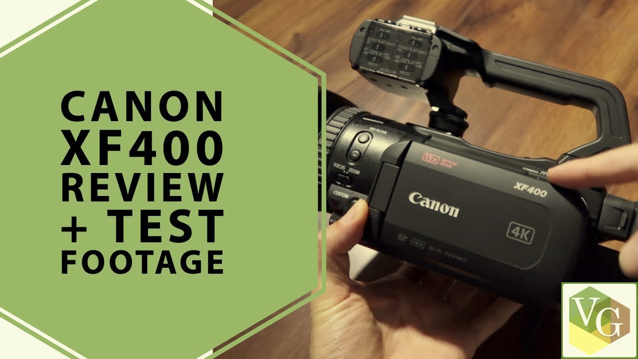 Canon XF400 Review + Test Footage - YouTube