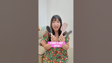 Combo 3 lược chải gỡ rối massge đầu chỉ 5x !!