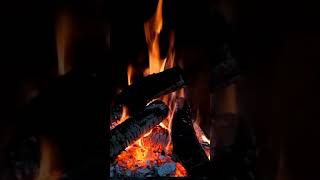 🔥 Crackling fire sounds - Fireplace sound effect 🔥 Resimi