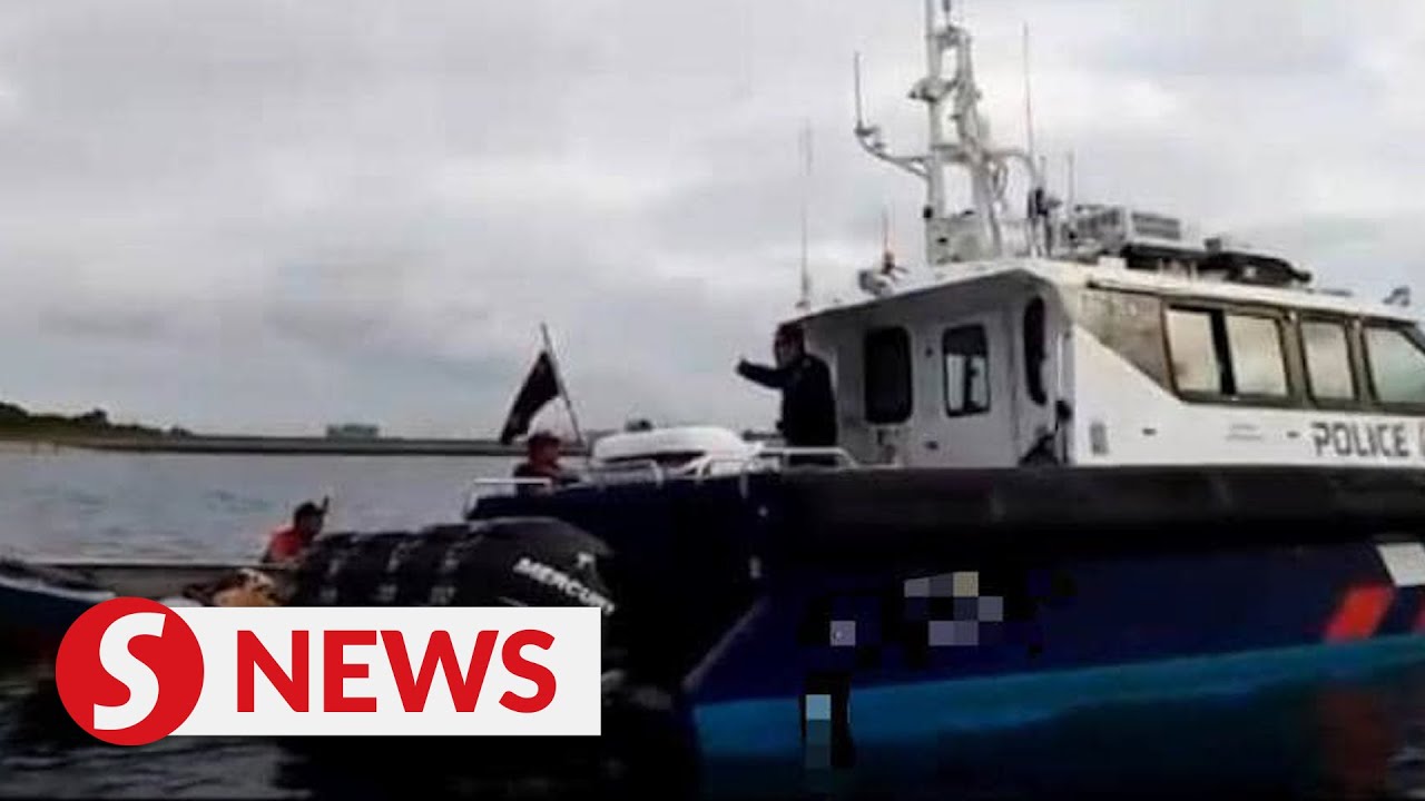 Johor fishermen lodge police report over viral incident with Singapore Coast Guard