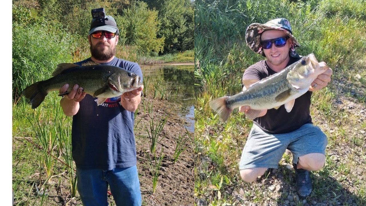 Fishing New Ponds, Big Largemouth!