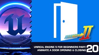 How to Animate with Timelines in UE5: Smooth Sliding Doors: Unreal Engine 5 for Beginners #20