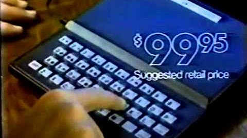 Timex Sinclair 1000 Commercial