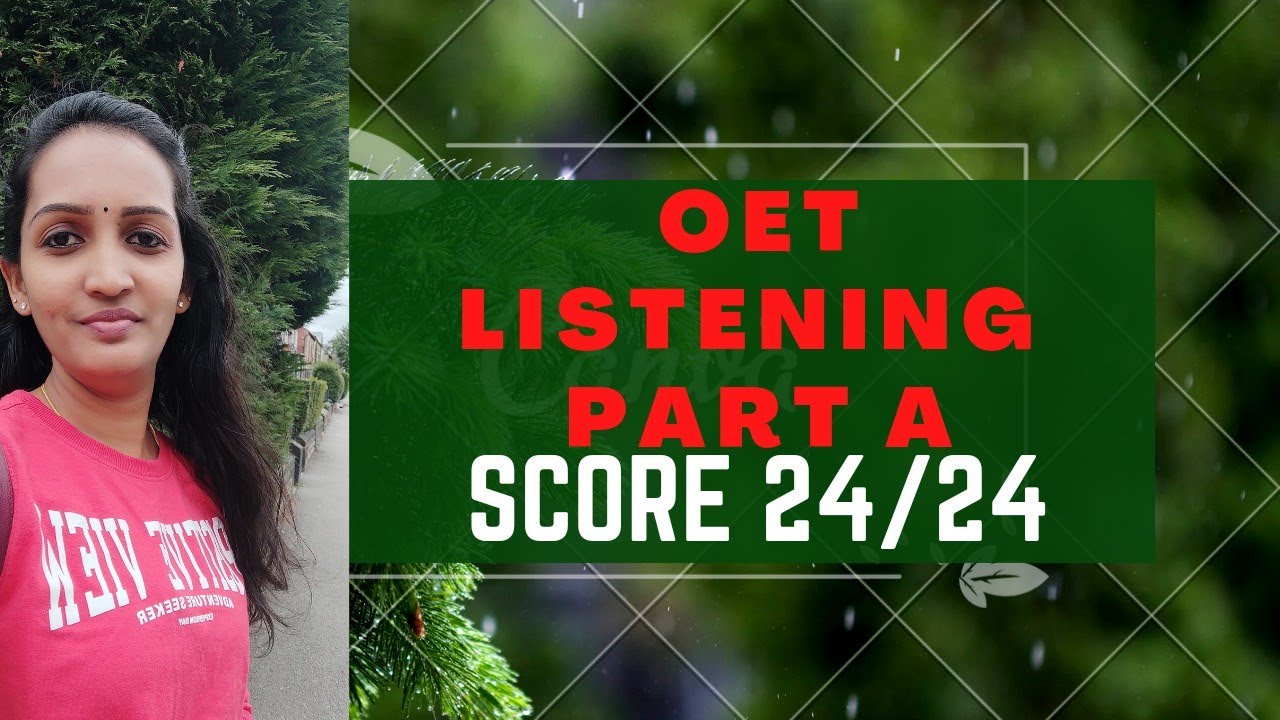 Oet Listening Part A score 24 24 YouTube oet-listening-part-a-score-24-24-youtube