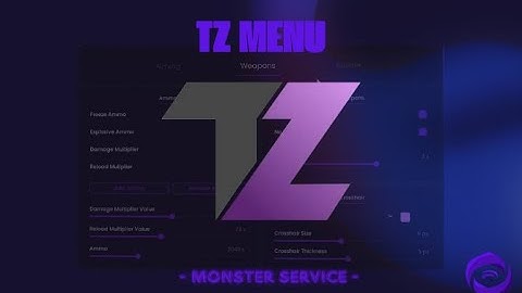 TZ PROJECT SHOWCASE | BEST MENU CHEAT FIVEM FOR PVP | MONSTER SERVICE | 2024