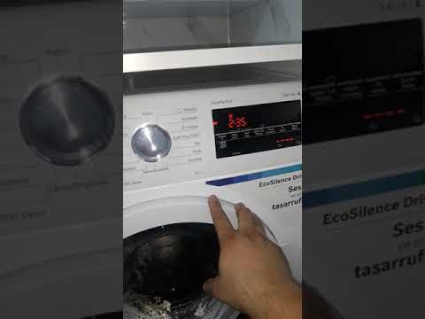 Bosch Camasir Makinesi Kapak Acilmiyor Cozum Youtube