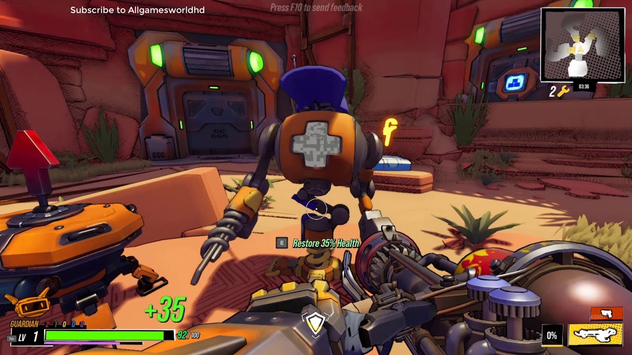 Roboquest The Autumn Gameplay (PC Game)