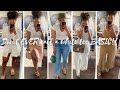 Style Challenge: 1 V-Neck White Tee - 5 CHIC Looks || LivinFearless