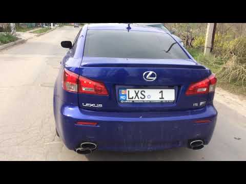 Lexus ISF exhaust sound