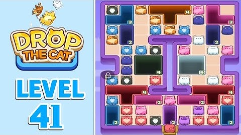 Drop The Cat Level 41 Walkthrough Solution