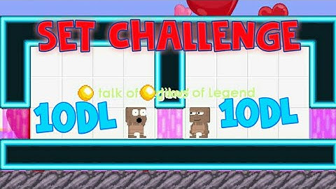 Set Challenge 10DL VS 10DL OMG!?!!|Growtopia Private Server Indonesia