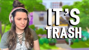 I built a house with items I NEVER use in The Sims 4, it