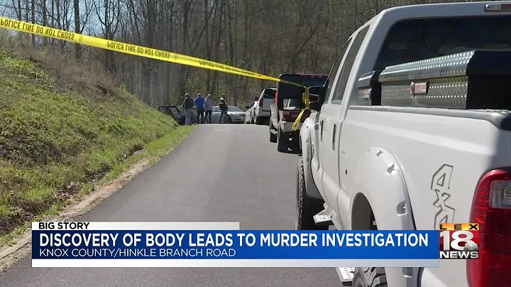 Discovery Of Body Leads To Murder Investigation
