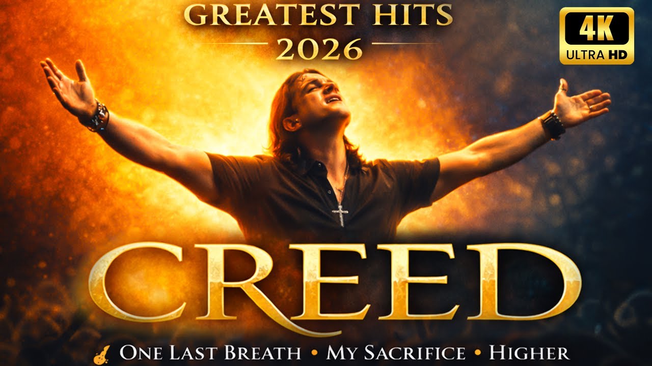Creed Greatest Hits 2026 [4K] 🎸 | One Last Breath, My Sacrifice, With Arms Wide Open (Full Album)
