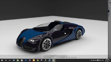 How to render a car ( Bugatti veyron ) in keyshot