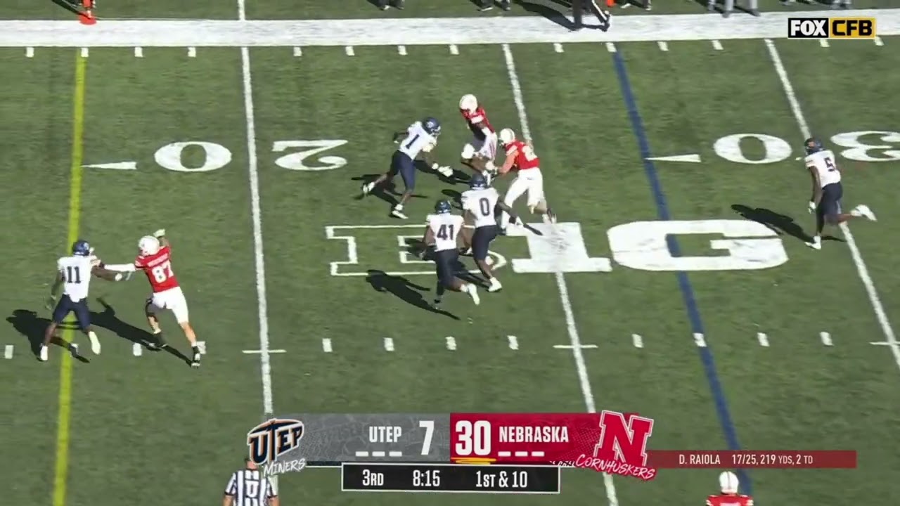 Carter Nelson 1 vs UTEP 2024