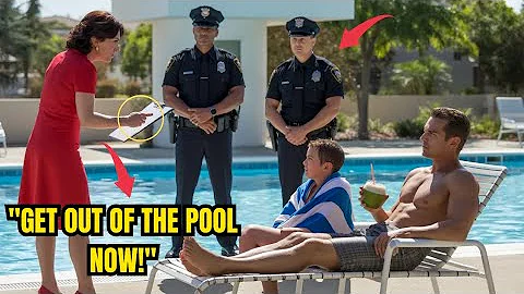 HOA Karen Called the Cops When I Refused Her Pool Access — She Never Expected What Came Next!